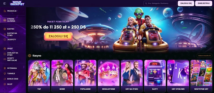 novajackpot-casino-strona-główna